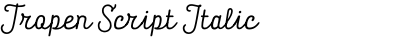 Tropen Script Italic
